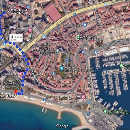 2 Pieces - Croisette Et Plages A 10 Mn A Pieds Cannes Eksteriør bilde
